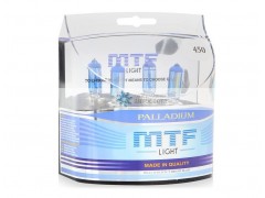 Набор галогеновых ламп MTF Light HB4 Palladium 6000K
